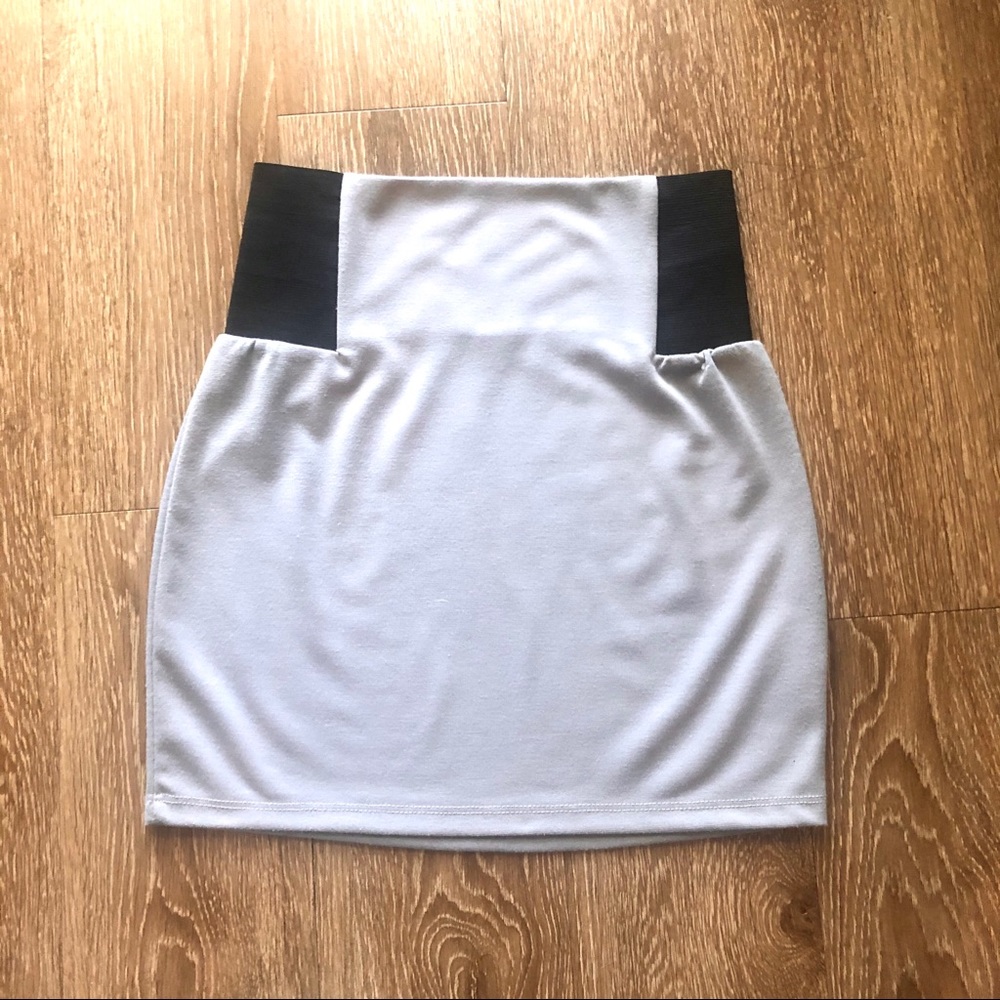 Urban Outfitters Grey Bandage Skirt